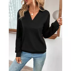 Sudaderas de Mujer Liso Casual