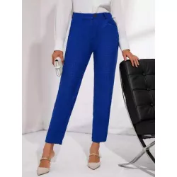 SHEIN BIZwear Pantalones de traje madre fit ropa de trabajo