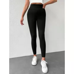 Leggings de cintura ancha